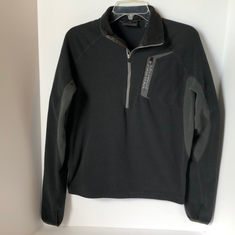 Marmot Black and Gray Men's Sweatshirt